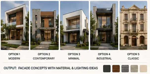 Facade Design Output