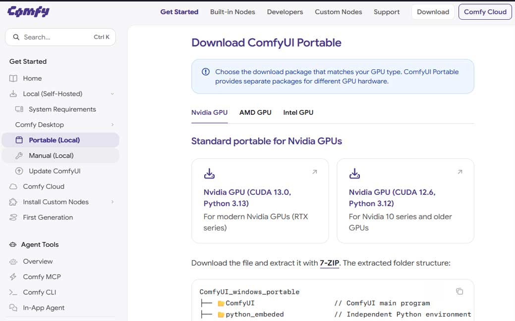 ComfyUI Portable